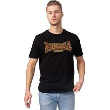 Lonsdale London Original Two Tone Flock Logo Jersey, UK Fashion tee, Slim-Fit