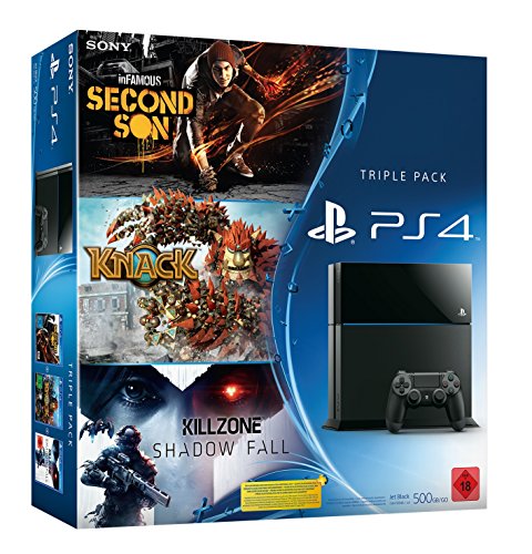PlayStation 4 - Konsole inkl. Killzone: Shadow Fall, Knack und inFamous Second Son PlayStation 4 - Konsole inkl. Killzone: Shadow Fall, Knack und inFamous Second Son