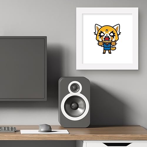 Miniatura 5 de Trends International Gallery Pops Sanrio Aggretsuko - Póster de pared de Rage Retsuko, 12.00 x 12.00 pulgadas, versión de marco blanco