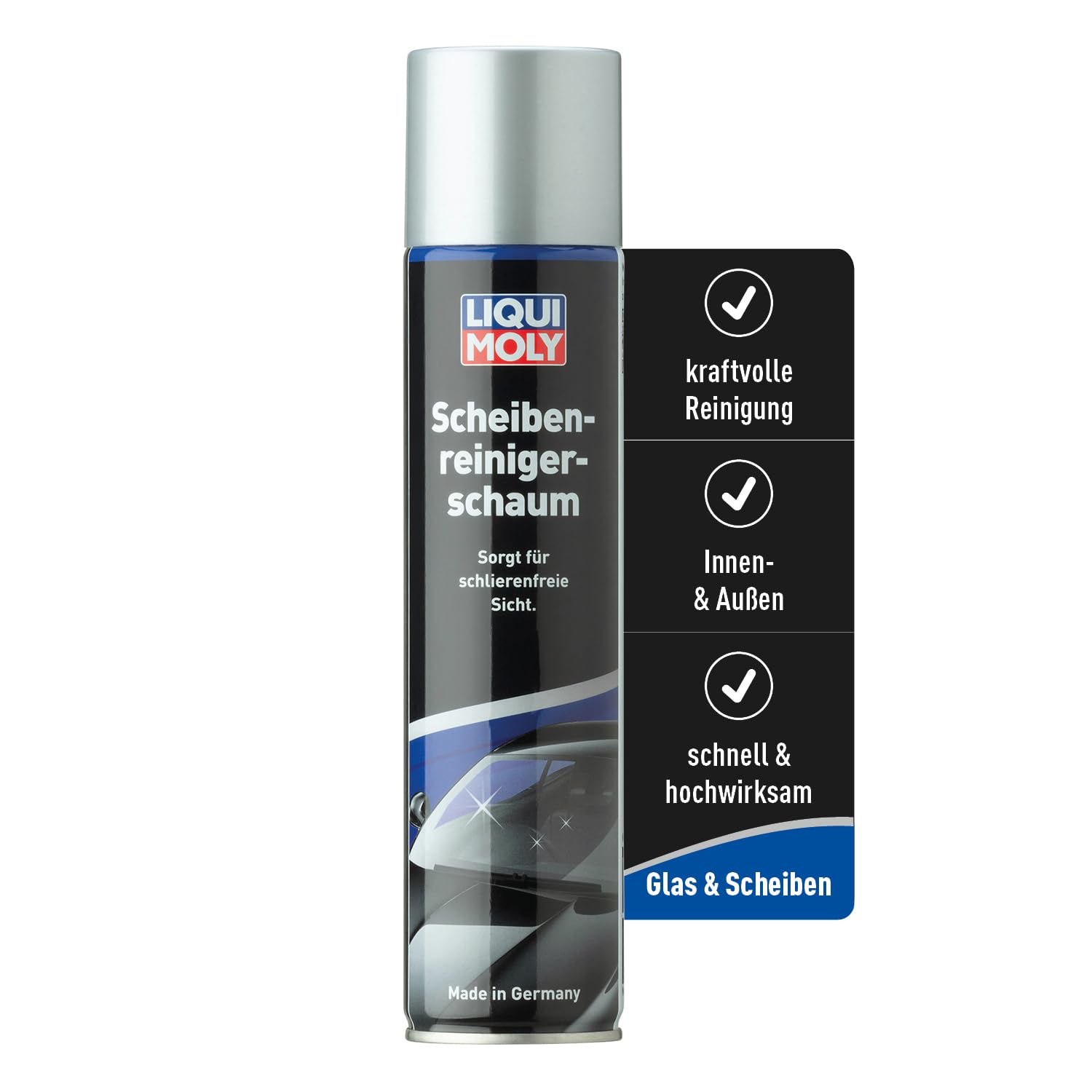 LIQUI MOLY Scheibenreinigerschaum | 300 ml | Autopflege | Art.-Nr.: 1512