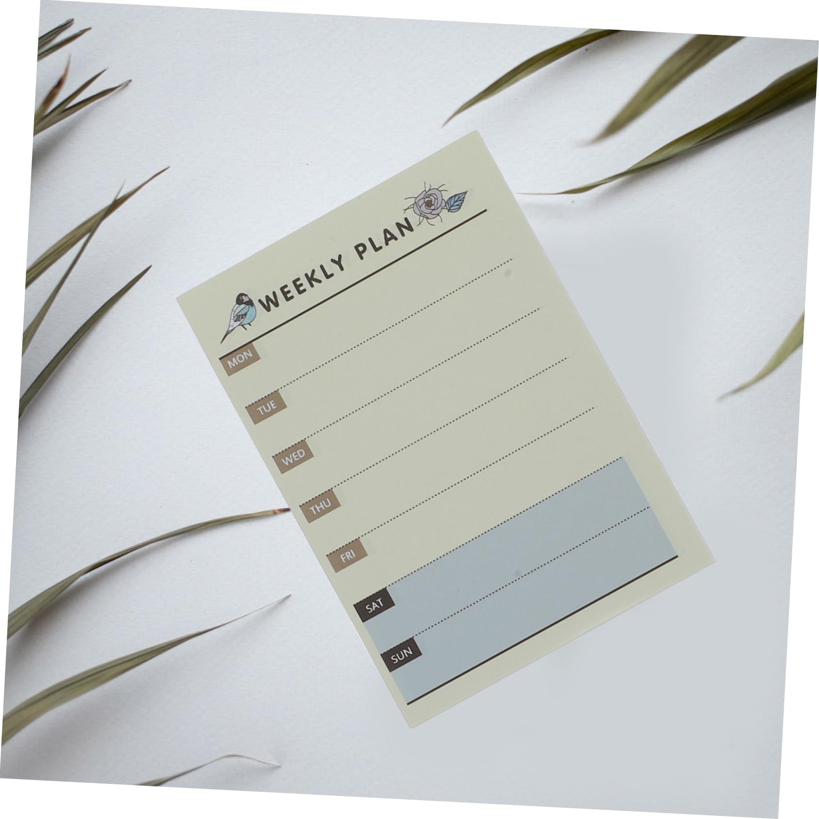 4 Pezzi Libri Planner Portatile To Do List Memo Pad Blocchi Note Strappabili Agenda Quotidiana per Studenti e Ufficio