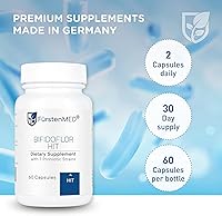 Vista 5 de FürstenMED Bifidoflor HIT - Suplemento probiótico - Lactobacillus Salivarius, Gasseri, Rhamnosus y 4 bifidobacterias probióticas - Apoyo normal