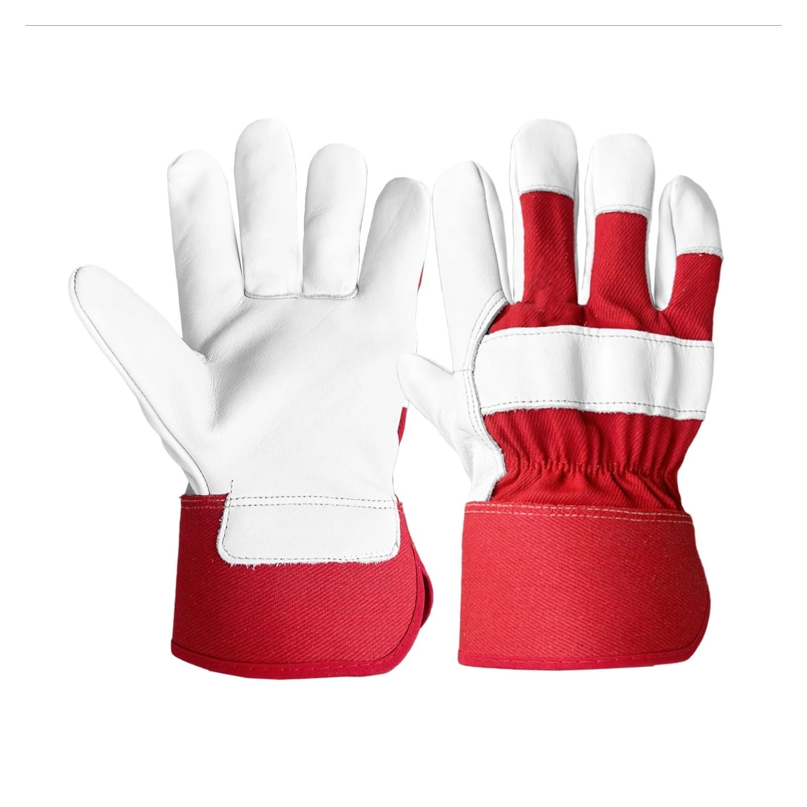 Gants de travail rembourrés, gants industriels résistants à l'usure