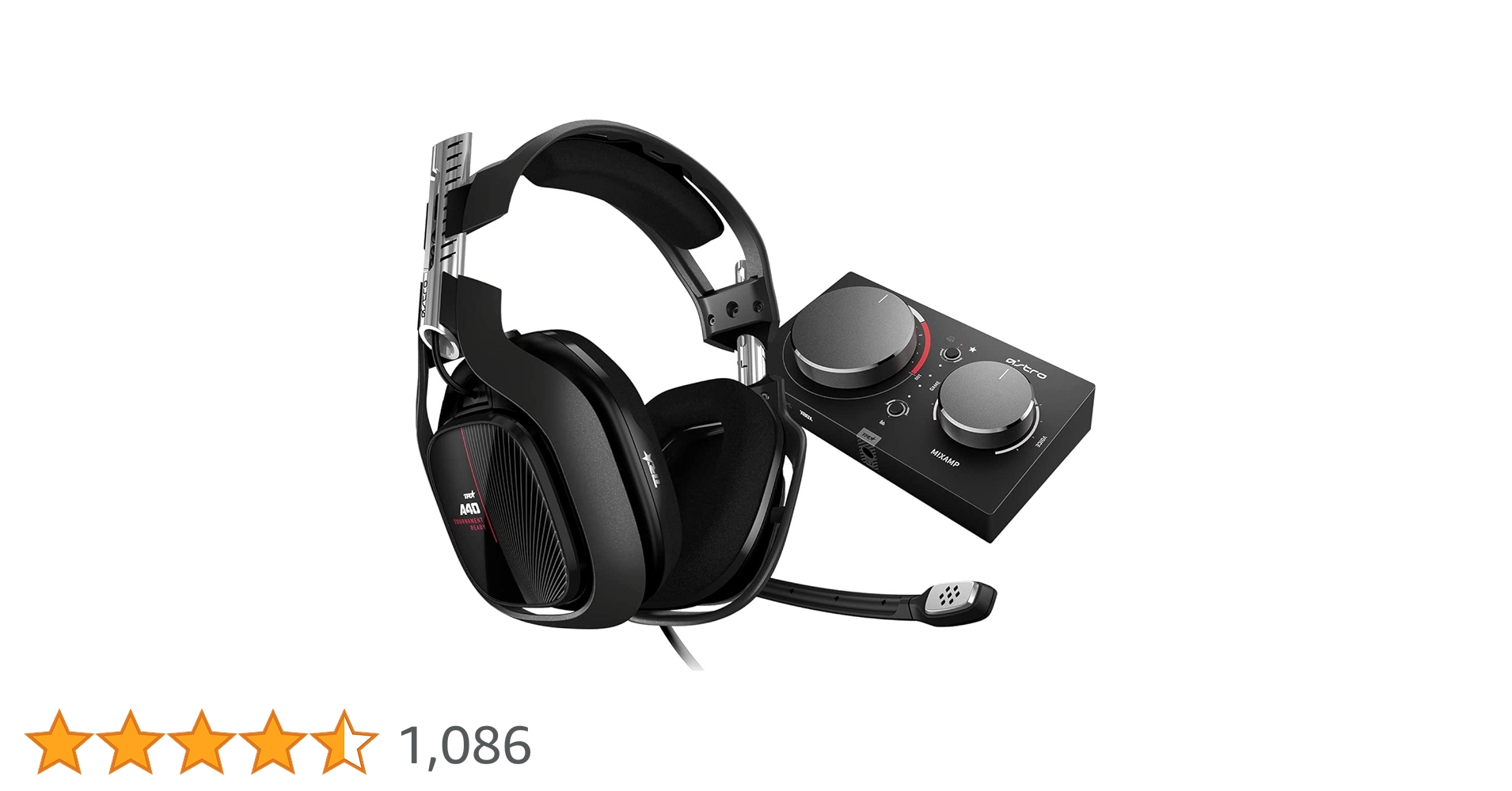 ASTRO Gaming A40 TR Gaming Headset + MixAmp Pro TR, 4th Generation