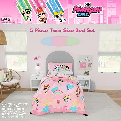 Miniatura 138 de Franco - Juego de edredón y sábanas supersuaves con funda de almohada, para niños, 7 piezas, tamaño matrimonial, Peppa Pig