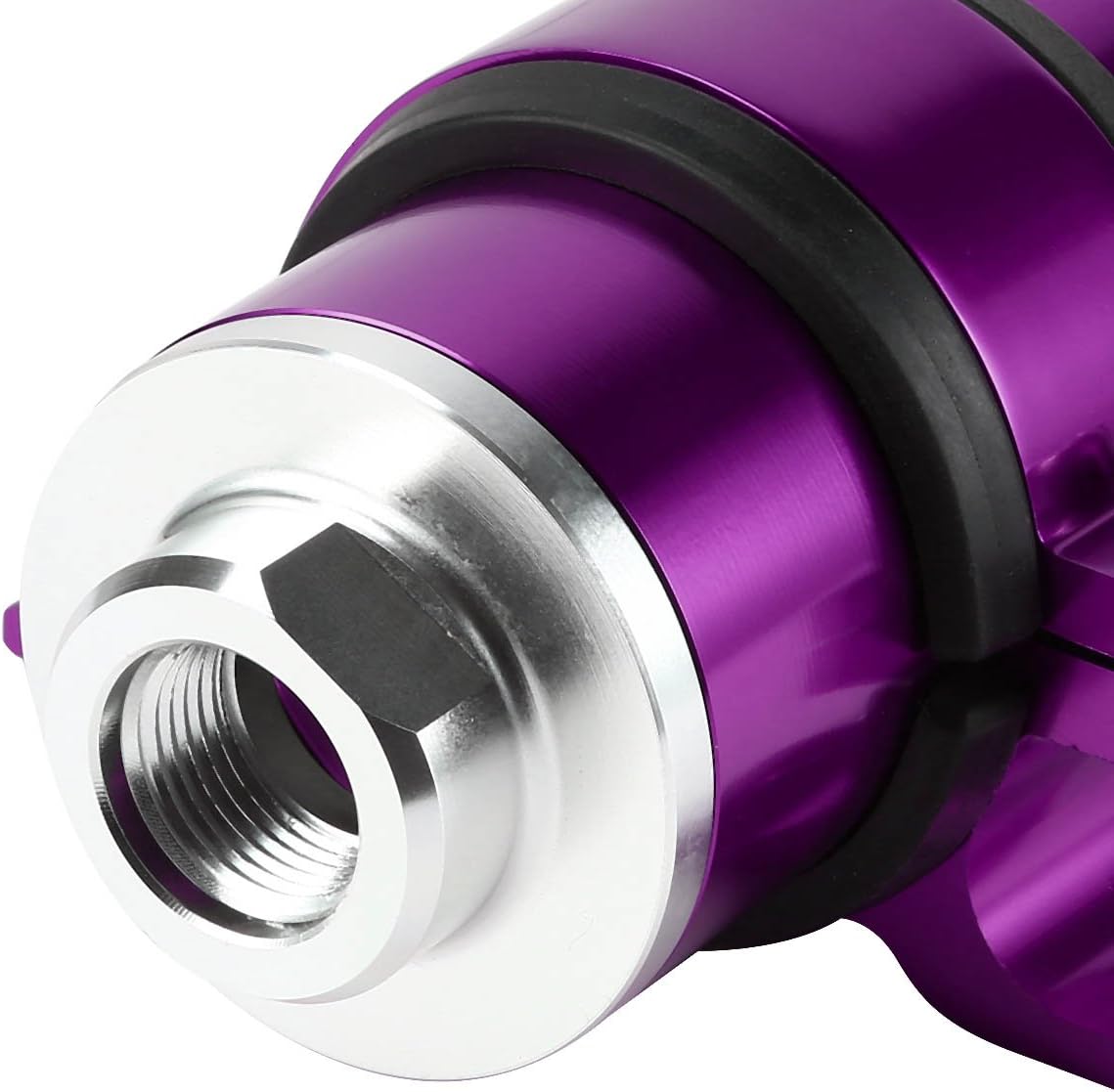 DNA Purple AN6/AN8/AN10 Billet Aluminum Inline Fuel Filter+Bracket