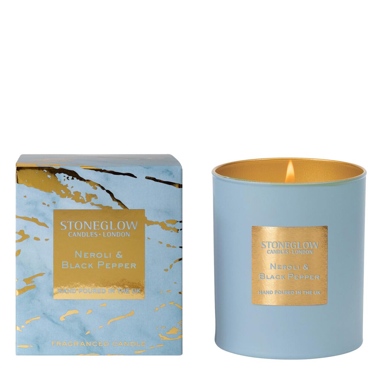 Stoneglow Candles Luna Tumbler CandleNeroli & Black Pepper from B&Q