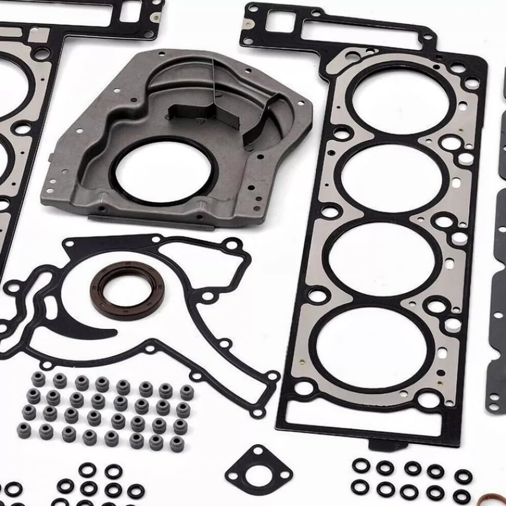 Revisione parti del motore Set guarnizioni testata Pistoni con kit anelli Compatibile con parti automobilistiche del motociclo GL450 S450 X164 W221 Per codice 4.7 L M273 4.7L V8 GAS