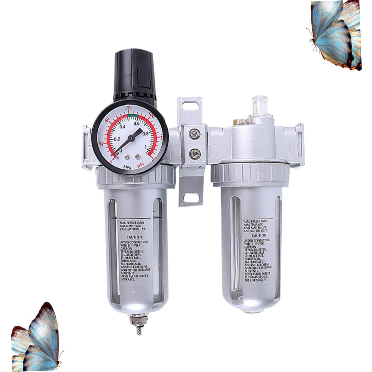 Régulateur Compresseur d'Air SFC400 Séparateur Huile-Eau Aluminium