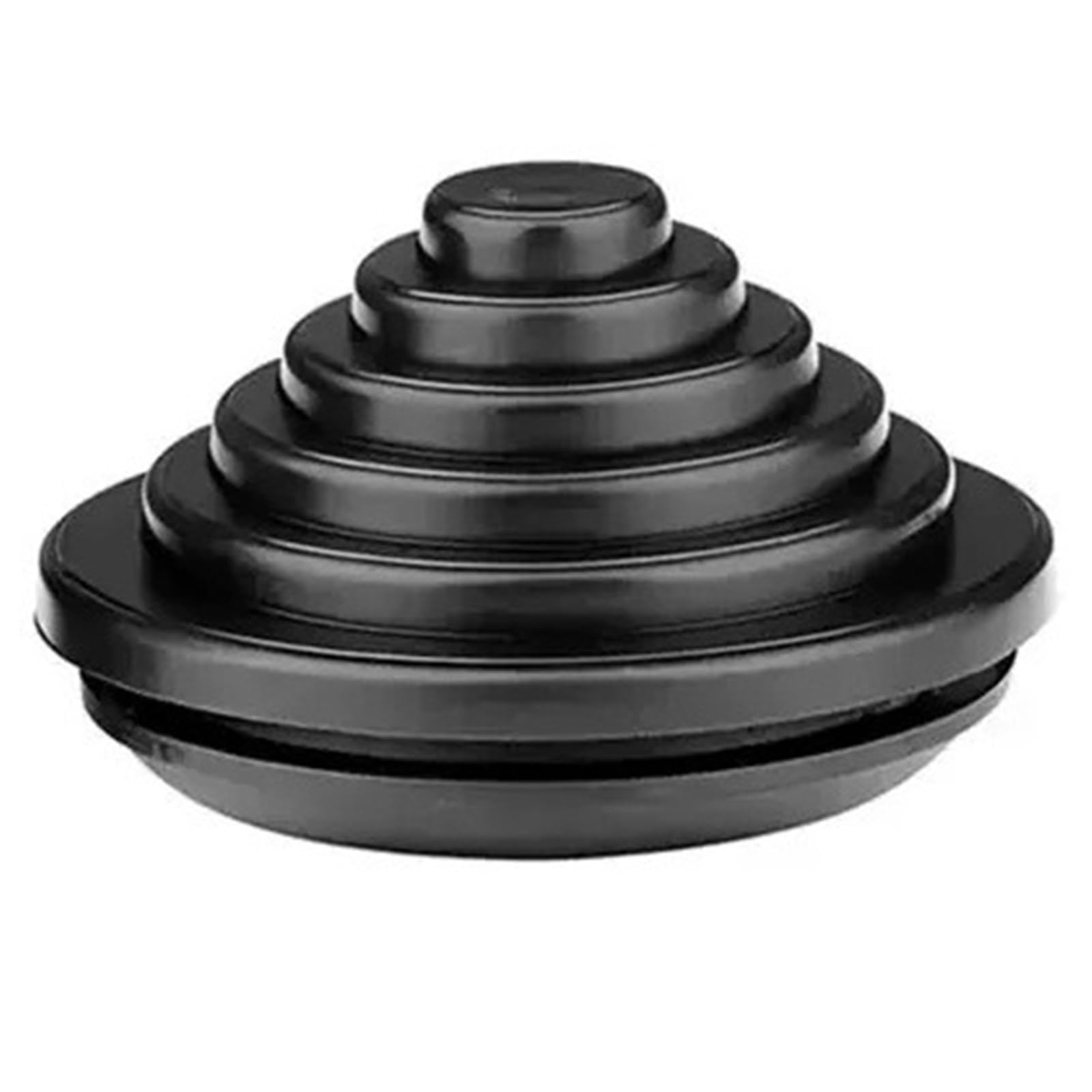 Protección Tipo Torre, Bobina, arandela de presión, Junta tórica, tapón Sellado Protector, Cable Juego De Botas CV De Silicona Kits de Botas de Vel(250mm-black(1pcs))