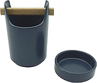 Vista 2 de Soporte para utensilios de cocina para cubiertos, cubiertos, cubiertos y accesorios de cocina, madera y cerámica, encimera y organizador de mesa