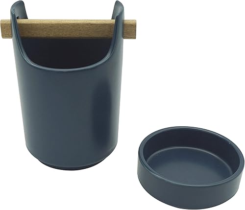 Miniatura 2 de Soporte para utensilios de cocina para cubiertos, cubiertos, cubiertos y accesorios de cocina, madera y cerámica, encimera y organizador de mesa