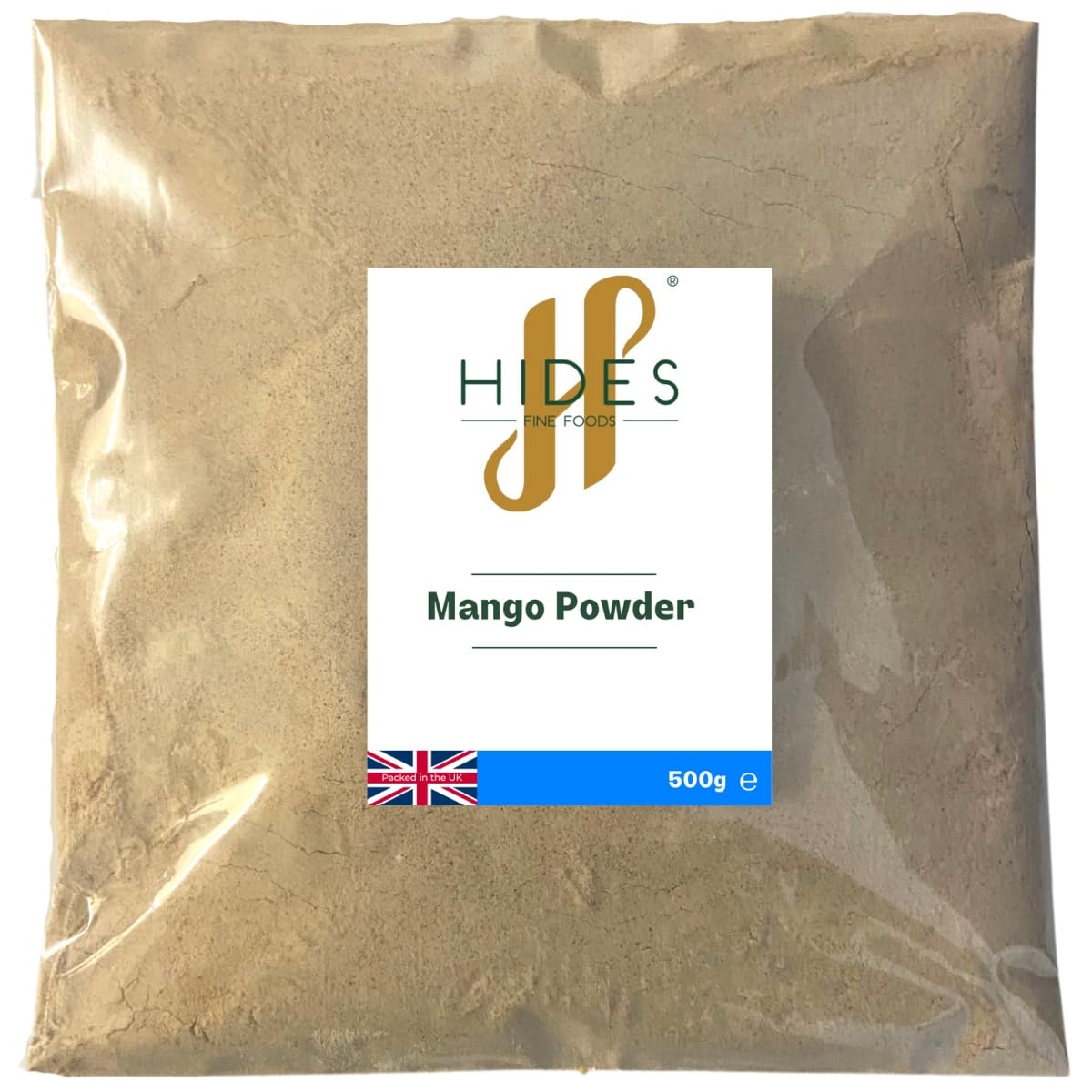 Mango Powder (Amchoor) 500g - Suitable for Vegetarians -Indian Cooking - Curries - Chutneys - Marinades - Soups - Thickener - Full of Antioxidants