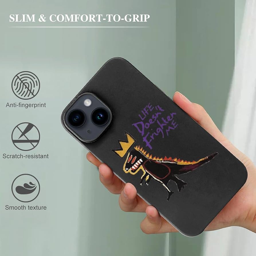 Amazon.co.jp: TnmZi iPhone 14 ケース ジャン＝ミシェル
