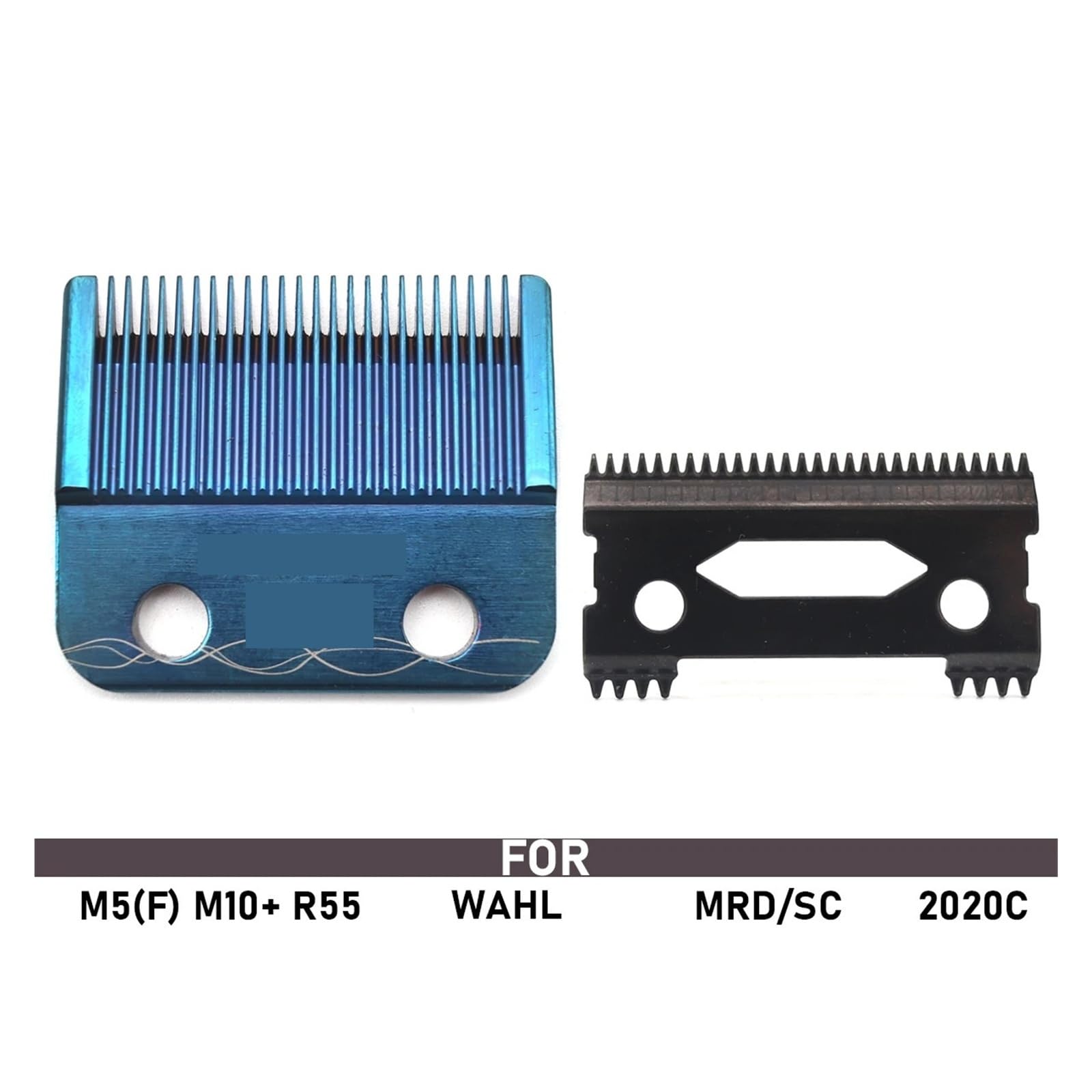 Accesorios Profesionales for Cortapelos, Compatibles Con Madeshow, Compatibles Con WAHL, KM-90-4 DLC FADE Cabezal De Corte De Repuesto De Cuchilla Especial(DLC x5)