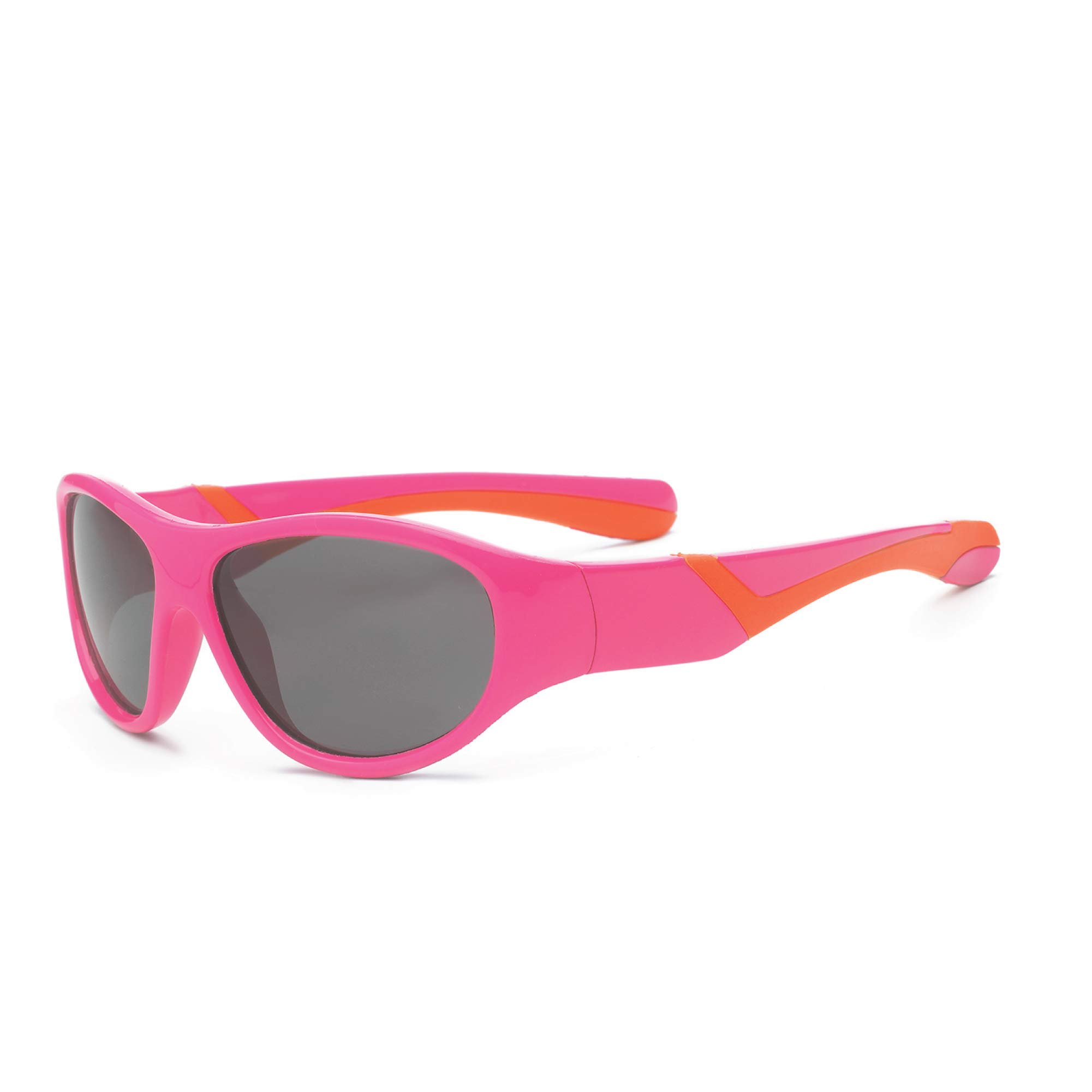 Real Kids Shades Discover Sunglasses for Toddler, Kid, Youth - 100% UVA UVB Protection, Polycarbonate Lenses, Unbreakable, Wrap Around Frames (Kid 4+,