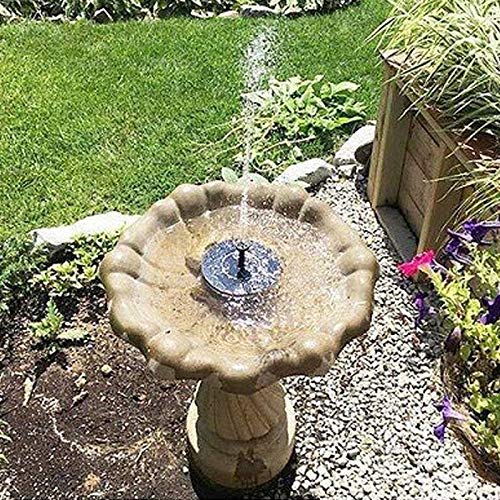 QQSGBD Upgraded Solar Fountain 1.5W Miniature Floating Water Pump (Color : 1.5W)