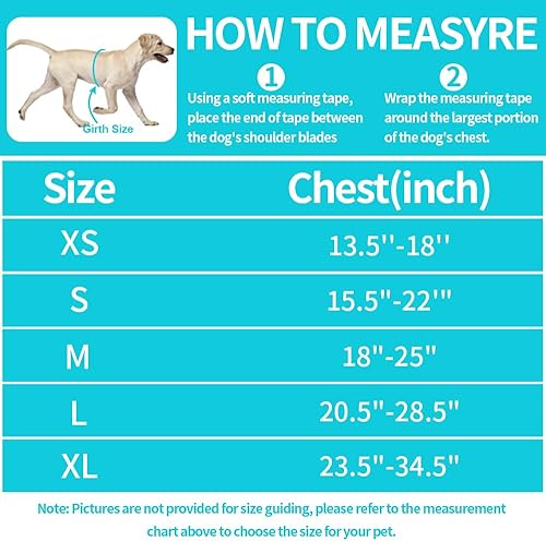 Miniatura 6 de Juego de arnés y correa para perro, chaleco reflectante de servicio para perro en entrenamiento con 10 parches, 3 anillos de terapia de apoyo