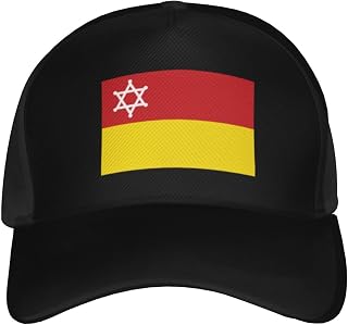 Flag of Sephardi Jews Baseball Cap for Men Women Hat Classic Cotton Adjustable Caps Low Profile Golf Dad Hats for All Seasons Black