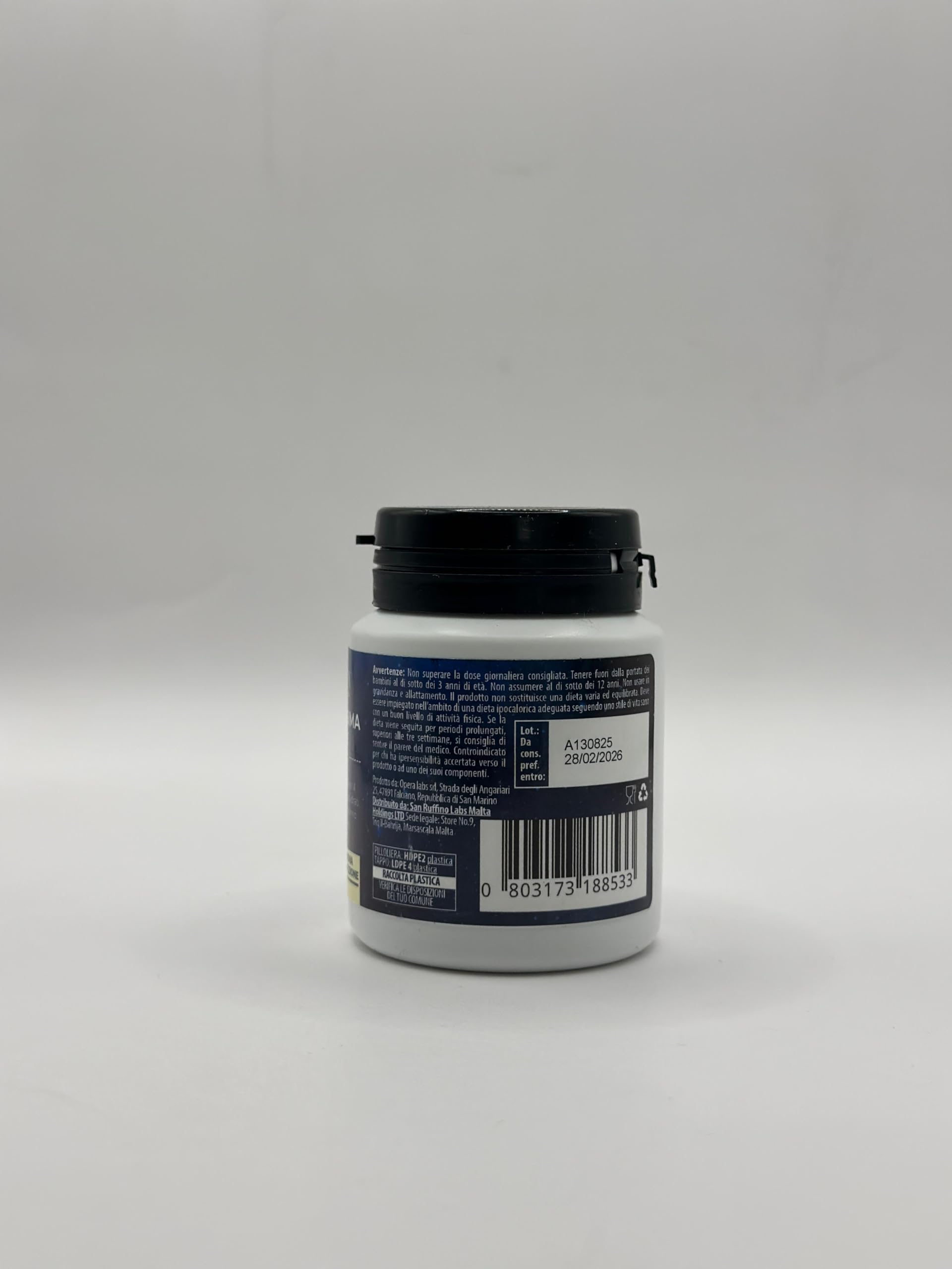 Leggerissima Notte Integratore Alimentare Notturno in Capsule, 180 Capsule | Supporto al Controllo del Peso, Benessere Notturno, Con Griffonia, Fieno Greco e Mate
