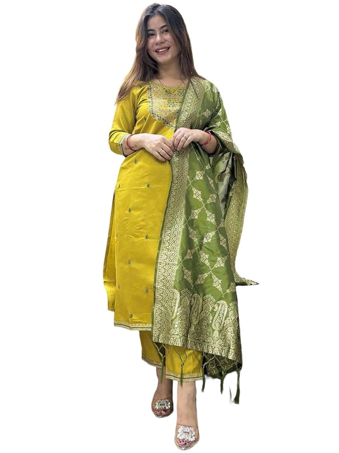 ABTER Kurta Set for Women with...