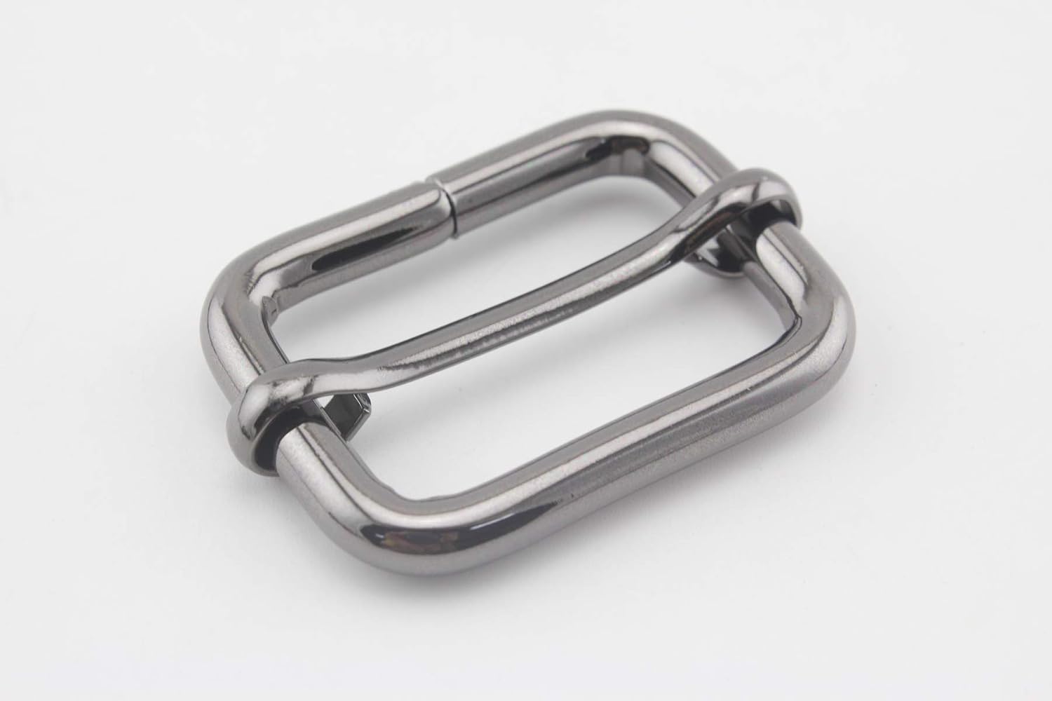 Adjuster Sliders 1 1/4" / 32mm iron heavy duty for buckle straps bags belt purse hardware making,bag replacement Gunmetal U15