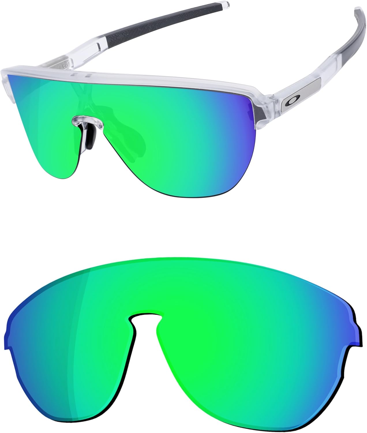 OSharp Replacement Lenses for Oakley Corridor OO9248 Sunglasses - HD Polarized, Mirrored, UV Protection & Perfectly Fit