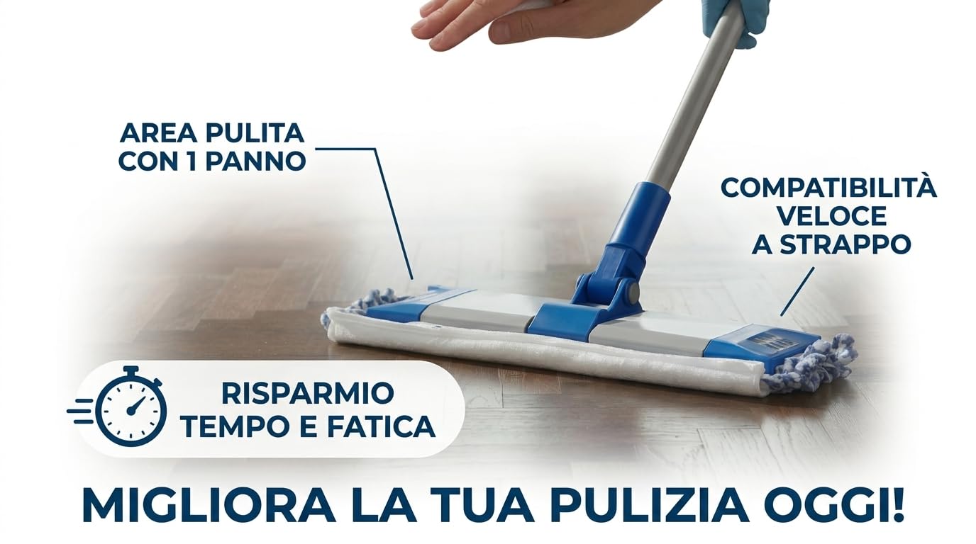 Generico Detershoponline - 100 Panni Antistatici in Polipropilene 60x30, Impregnato con Olio Minerale Atossico