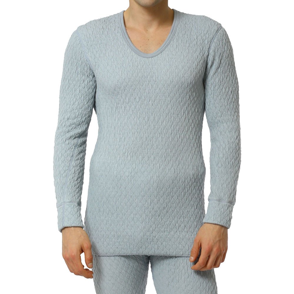 ひだまり紳士用長袖U首シャツ Amazon.co.jp: ひだまり本舗[紳士用]ひだまり プレミアムウェーブ 紳士