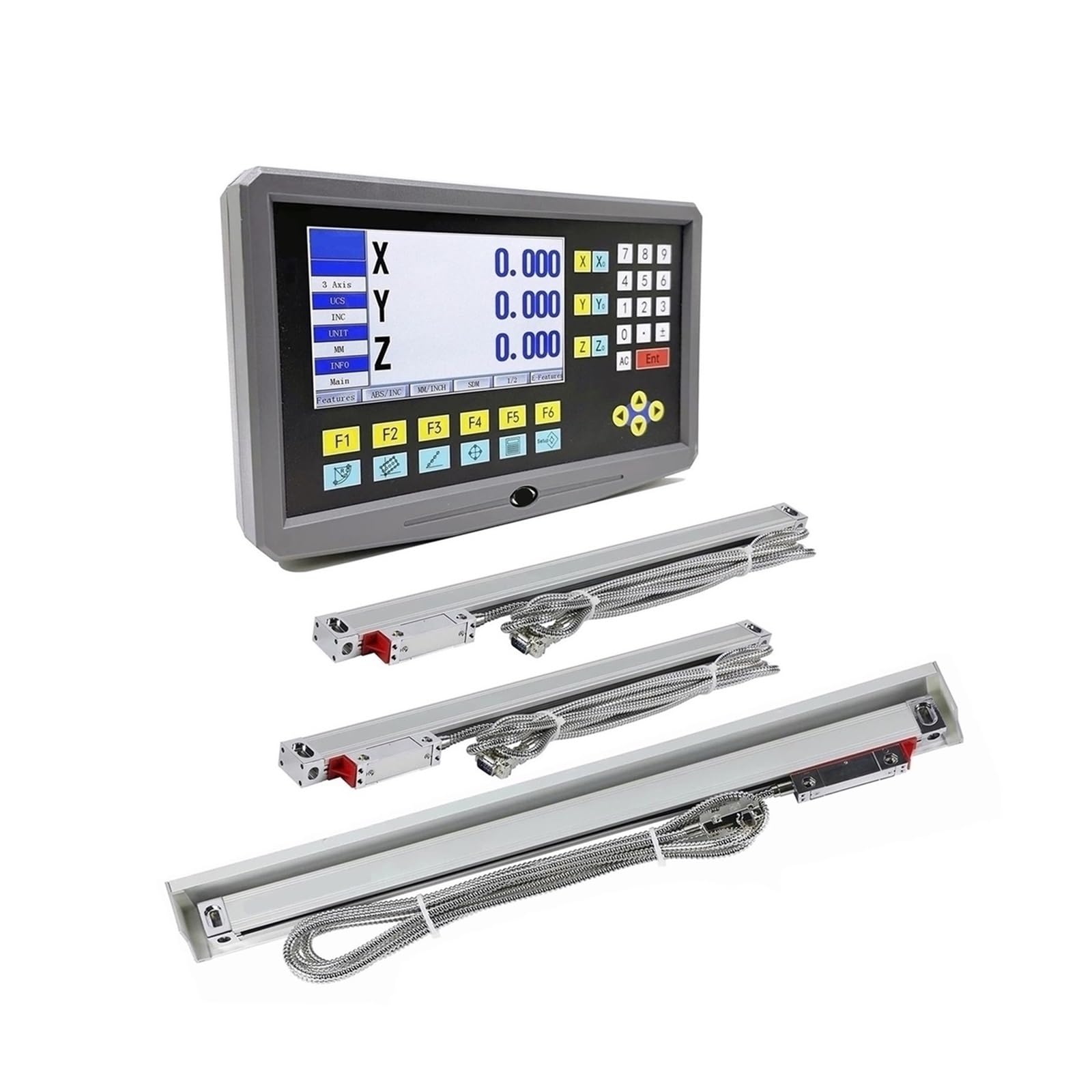 Linear Scale Dimensions and Mounting Points