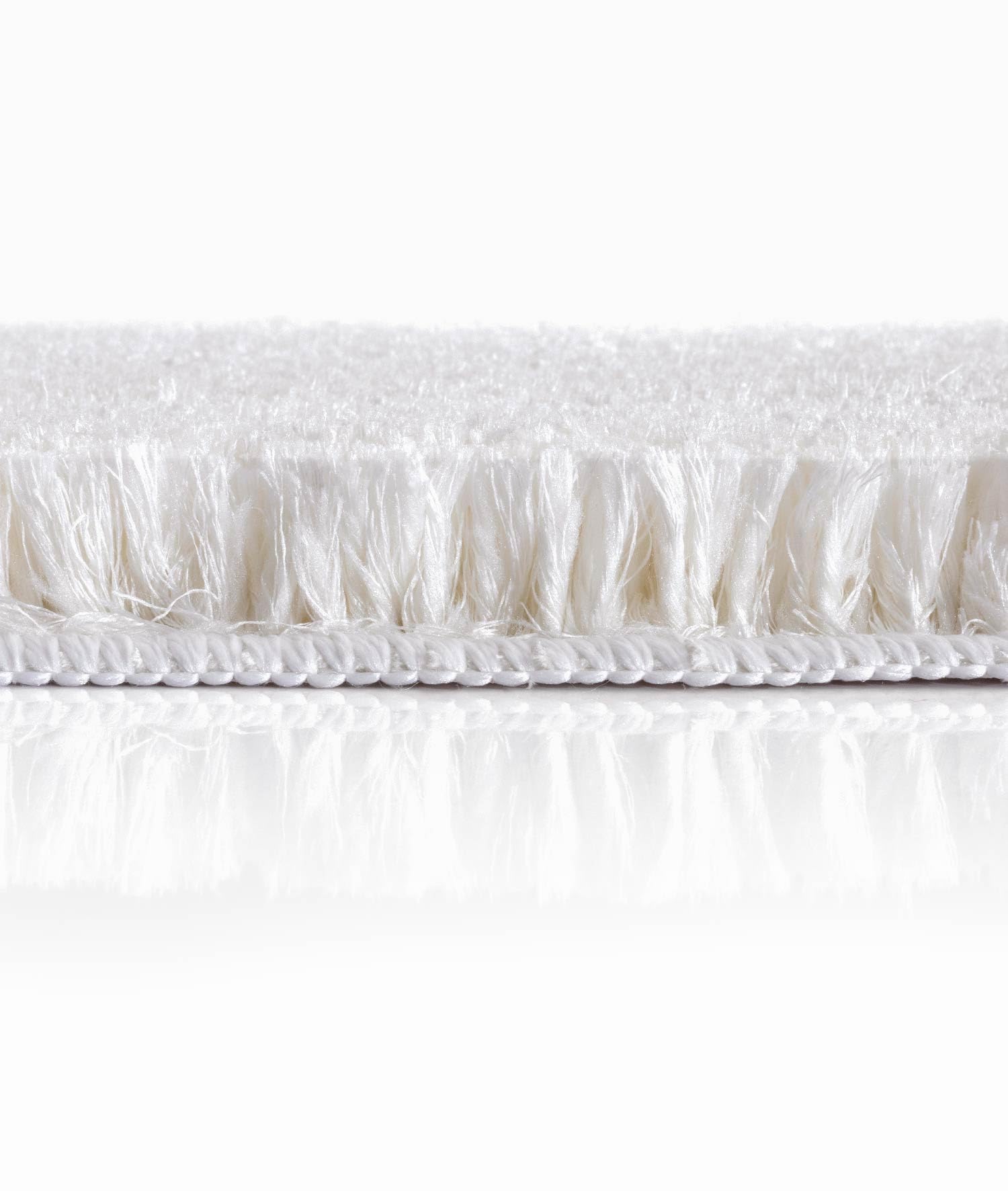 Segura Plüsch rutschfeste Unterseite 2er-Badematte 60 x 100-50 x 60, Creme