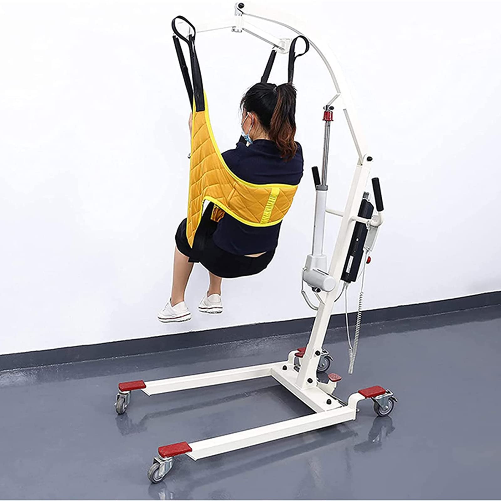 Arnés de elevación para Inodoro, Elevador de Paciente Arnés de elevación para Paciente de Cuerpo Completo con arnés para Inodoro, para discapacitados