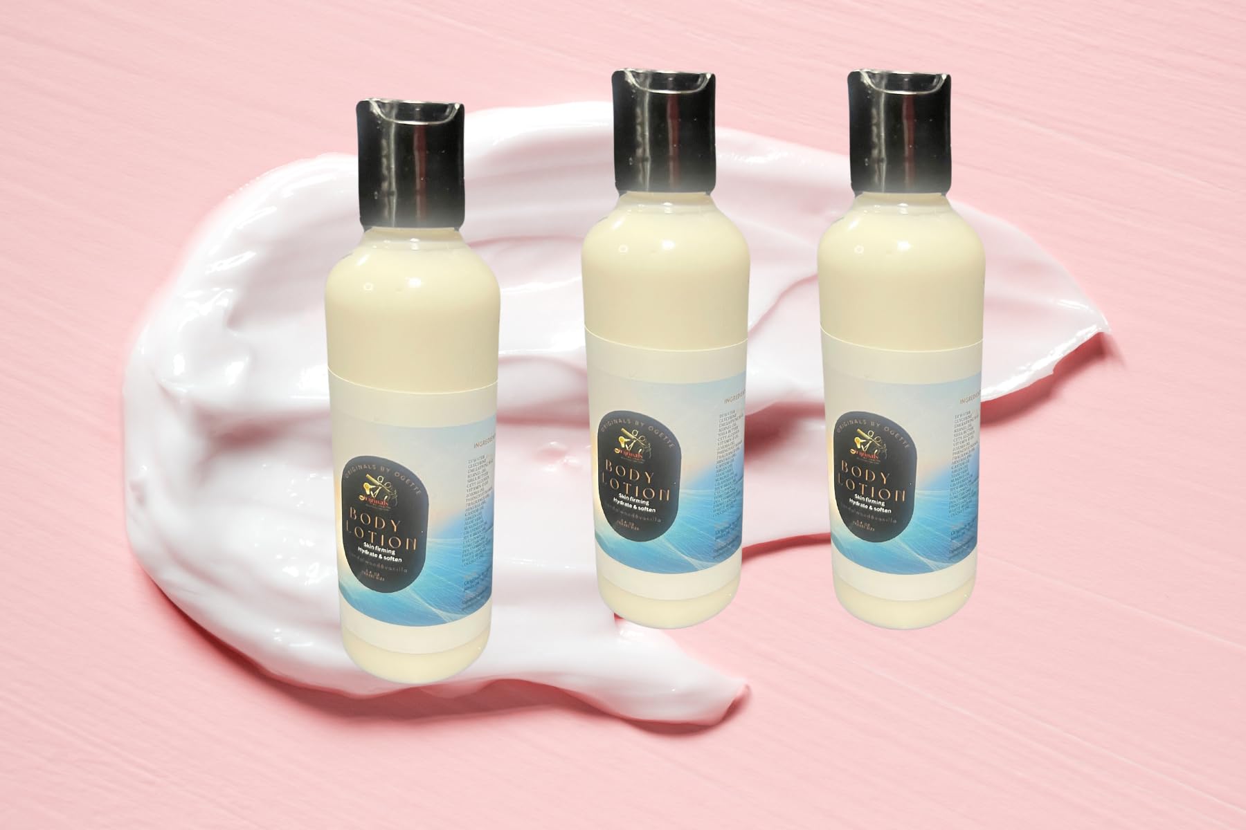 Skin firming body lotion Travel size Sandwood vanilla pack of 1