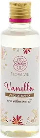 Óleo de Banho Vanilla 140 ml – Óleo Corporal Hidratante com Vitamina E | Toque Sedoso e Perfume Aconchegante