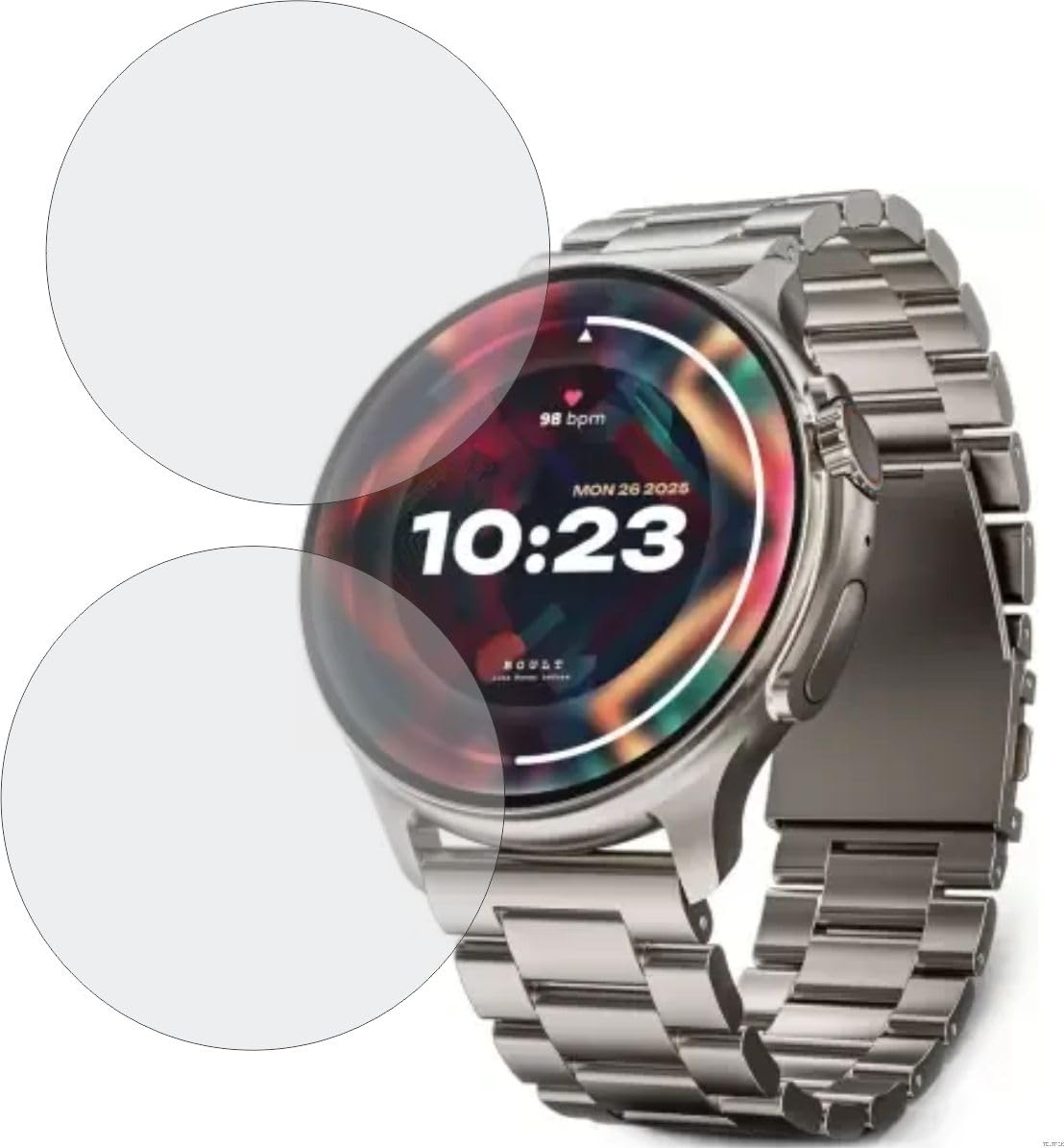 TELTREK SmartWatch Screen Guard for Boult Crown R Pro (Pack of 2) (B0CKLQ2MVQ) Amazon Price History, Amazon Price Tracker