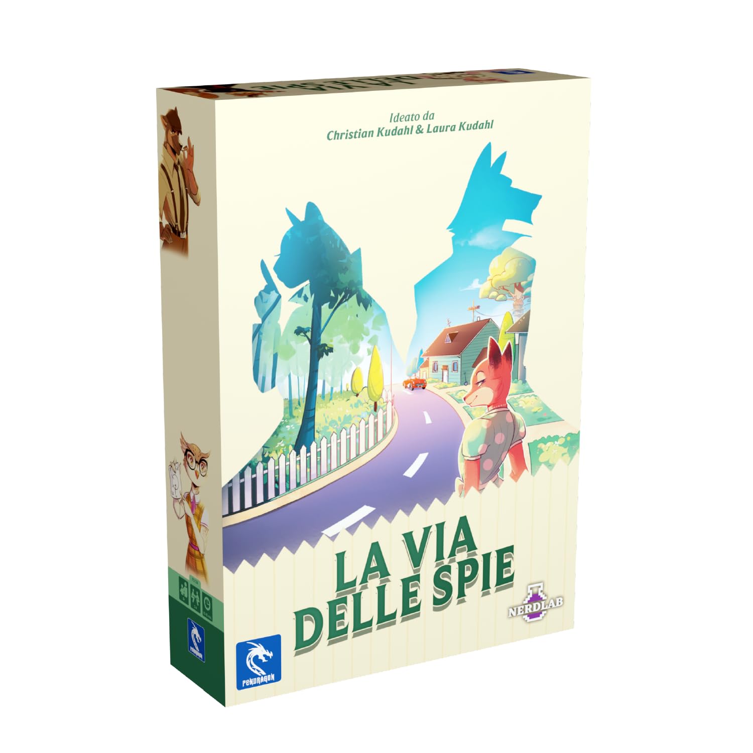 Pendragon - Il Regno dei Funghi - Edizione italiana - Gioco da tavolo, Età 10+,1-4 Giocatori