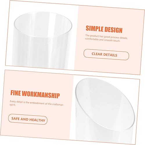 Miniatura 2 de Zerodeko 60 tazas de pudín transparente vaso de plástico para aperitivos, tazas de degustación, tazones de aperitivo, vasos transparentes, tazones