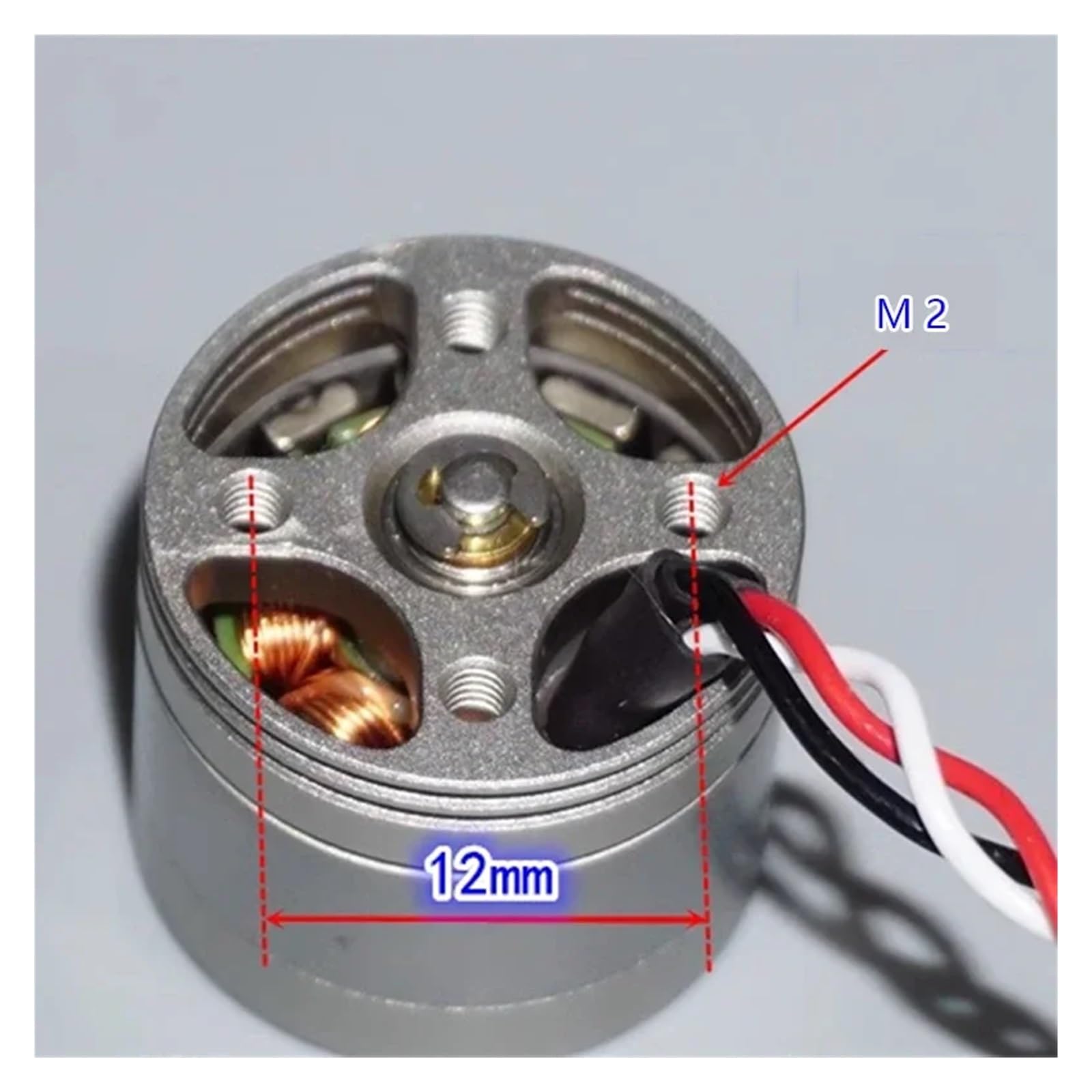 2S 3S 1406 Arrancador electrónico sin escobillas de 2200 KV de avión de arranque electrónico DC 7.4 V BLDC para cuadricóptero modelo de avión modelo de avión de ala fija