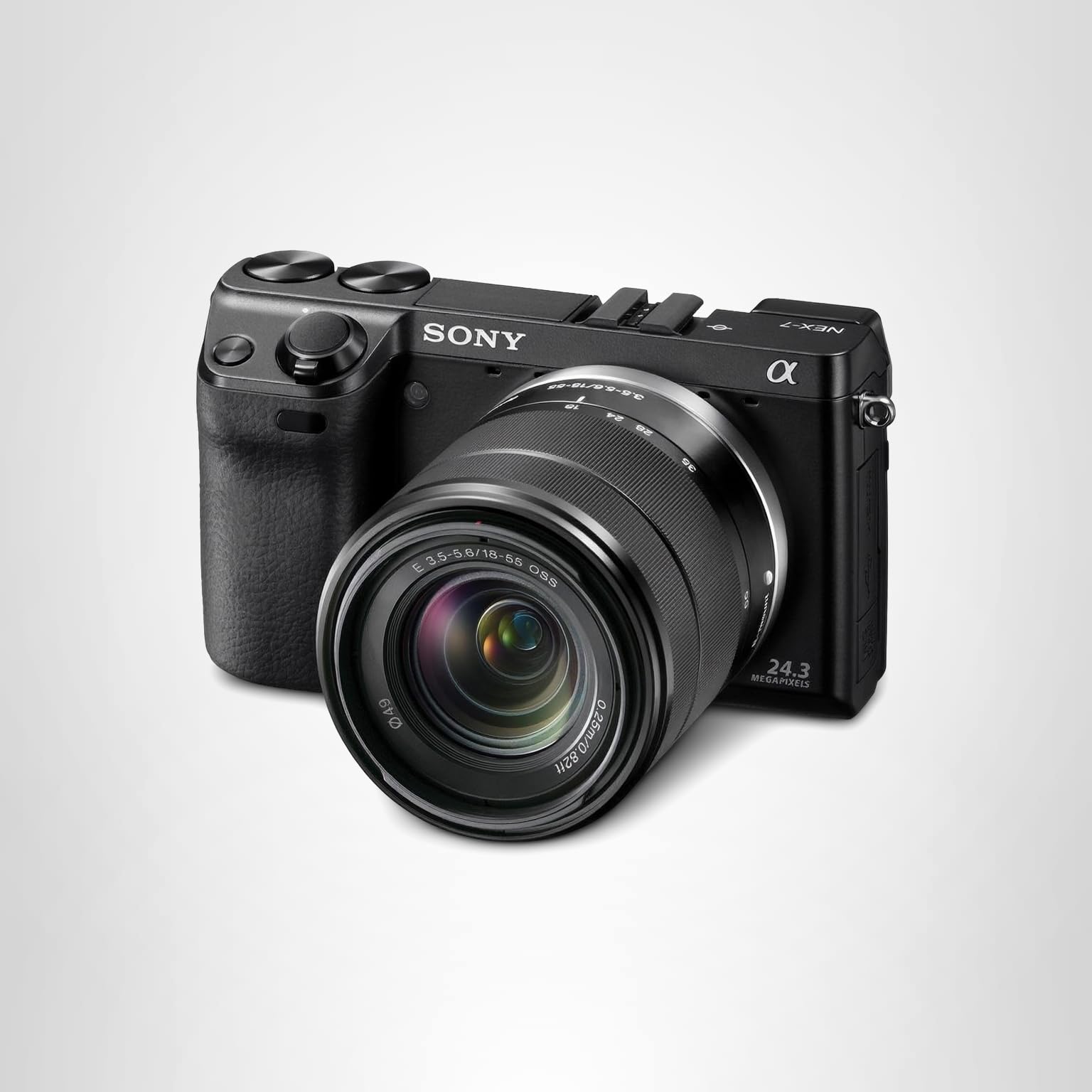 Amazon.com : Sony NEX-7 24.3 MP Mirrorless Digital Camera with 18