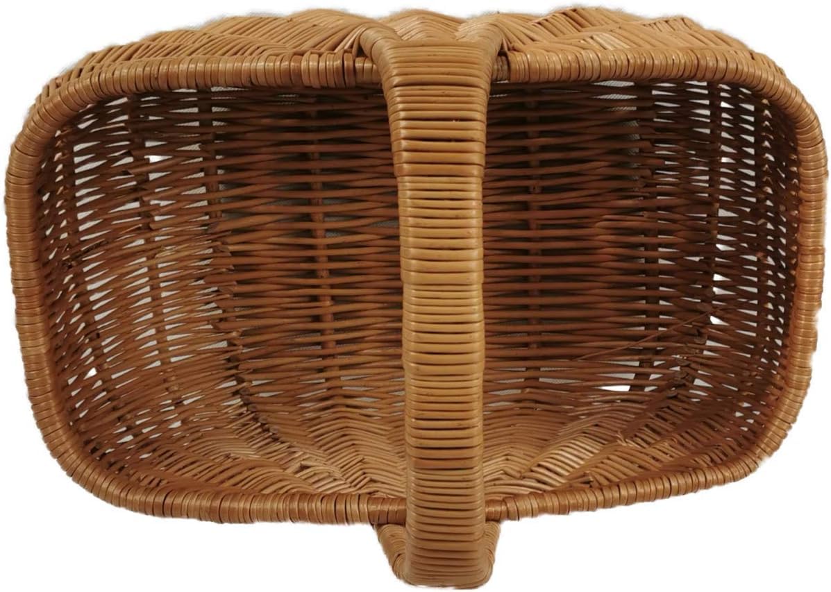 Einkaufskorb aus Weide Braun 50x32x37 cm - Image 3