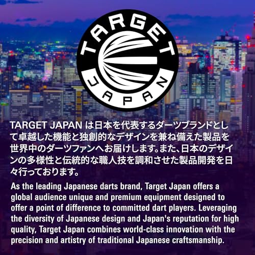 K-Flex vuelos y ejes integrados en dardos Target Japan de 24g 7