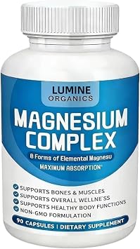 Magnesium Complex - Top Neurax Magnesium Complex 8-in-1 Magnesium Blend,Top Nurex Magnesium Complex 90pcs/Bottle