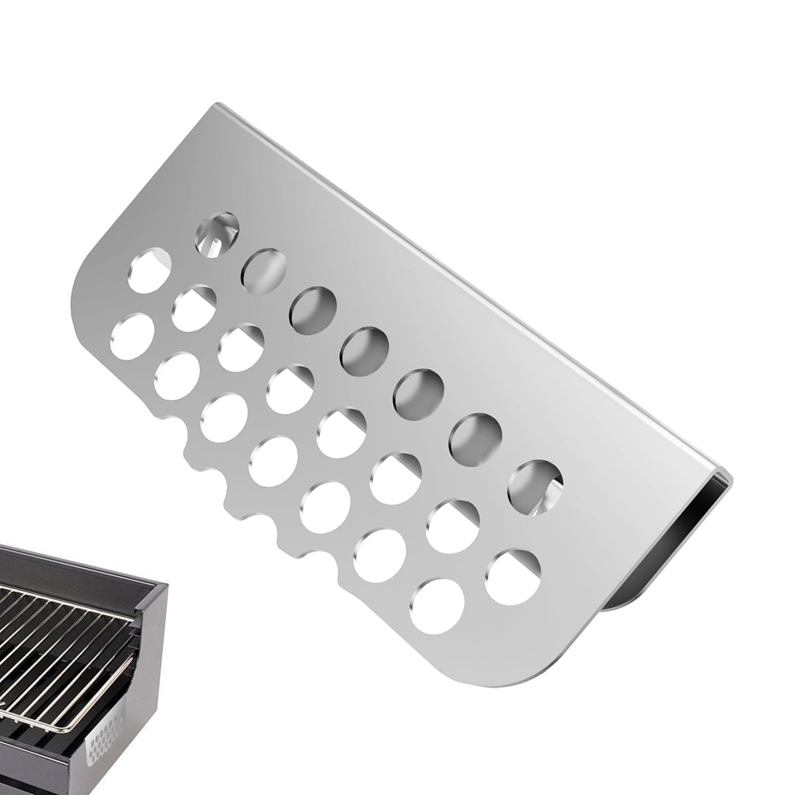 Bloqueur de graisse pour griller en acier inoxydable pour barbecue