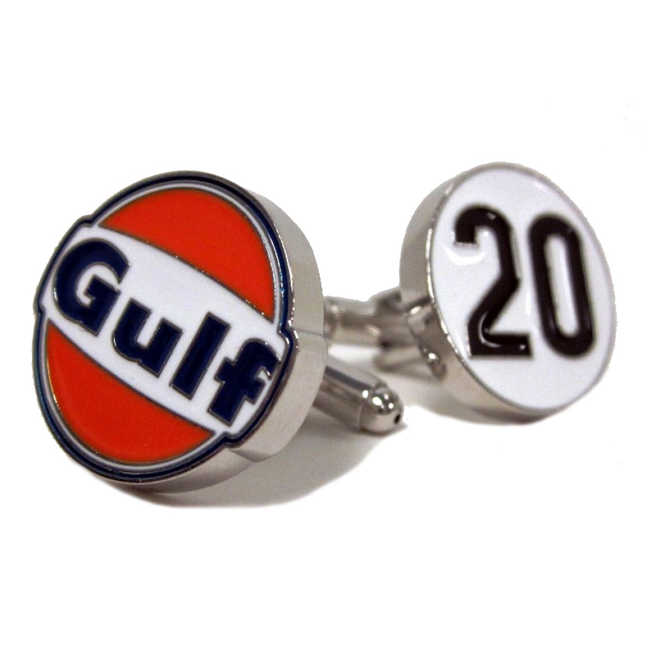 Gulf Le Mans Racing Logo Cufflinks