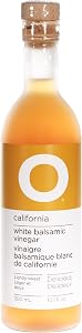 O Olive Oil California White Balsamic Vinegar 300 mL Glass Bottle