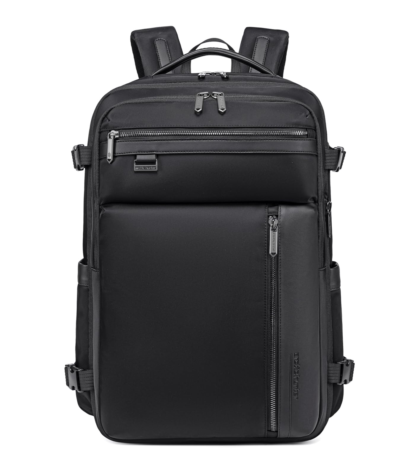 Arctic Hunter Expandable Travel Backpack For Men 35L Shockproof EVA Back Pad Water-repellent Heavy Duty & Large 17.3-inch Laptop Bag For Business Trip,Travel Abroad