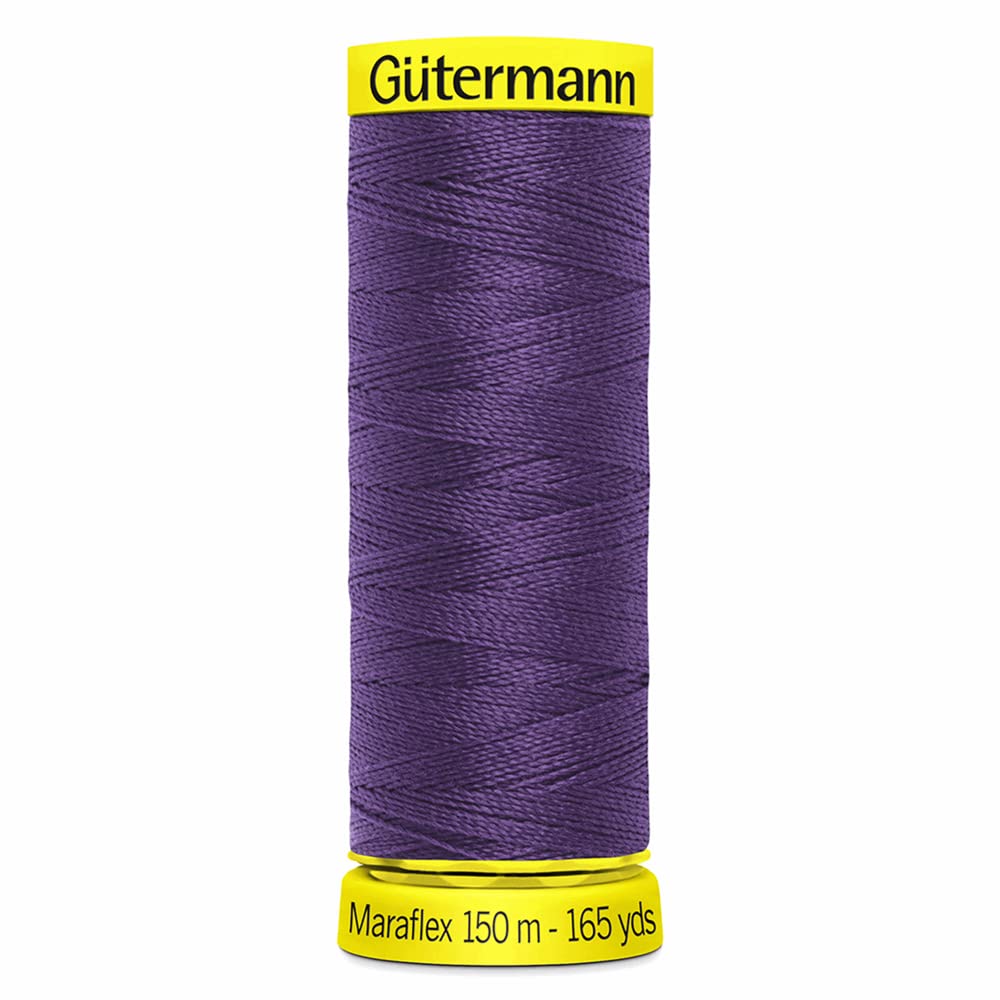Guetermann Maraflex Thread 150 m, Dark Purple, One Size