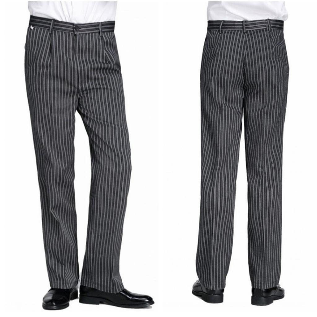 ATORSE™ Restaurant Cafe Chef Waiter Pants Trousers Uniform Black White Pattern Xxl|Business & Industrial | Restaurant & Catering | Uniforms & Aprons | Restaurant Uniforms