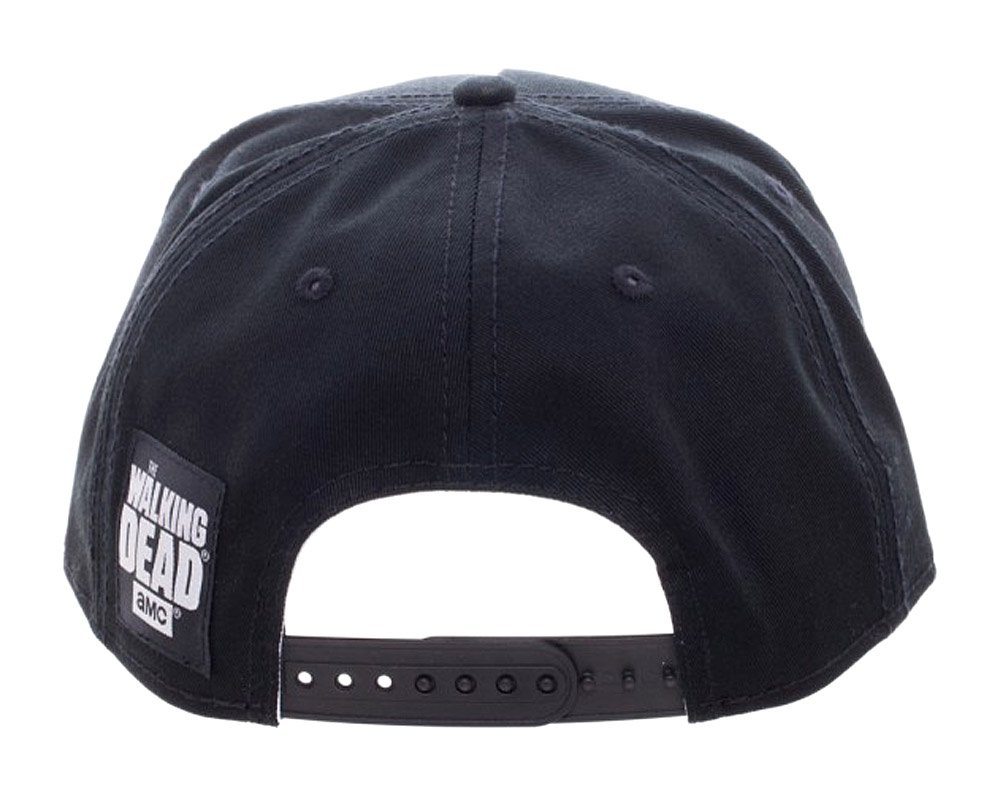 Bioworld AMC The Walking Dead Don't Get Bit Snapback Cap Hat Black