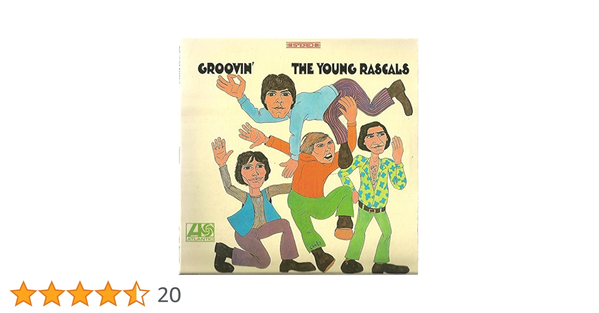 ［レア盤］ヤングラスカルズ　グルーヴィンLPレコード THE YOUNG RASCALS – グルーヴィン | レコードの日 オフィシャル